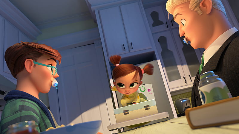 Movie, The Boss Baby: Family Business, Tim Templeton, Boss Baby, Theodore Lindsay Templeton, Tina Templeton, HD wallpaper