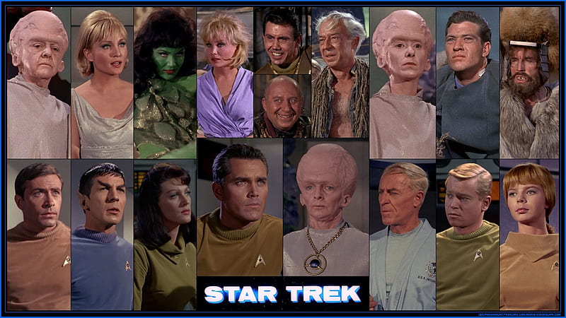 original star trek pilot episode cast