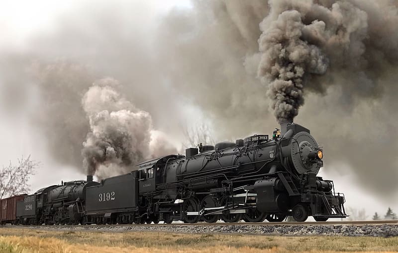 Smoke, Train, Locomotive, Vehicles, Steam Train, HD wallpaper