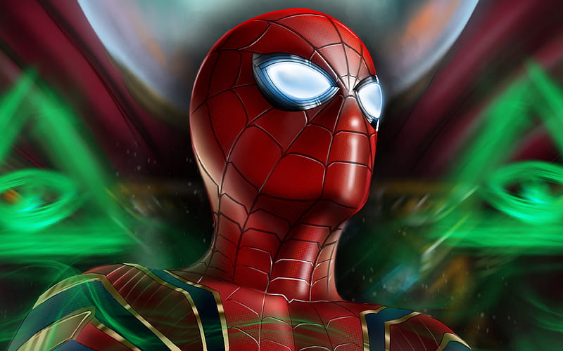 Spiderman, 3d, blackspiderman, superhero, HD phone wallpaper | Peakpx