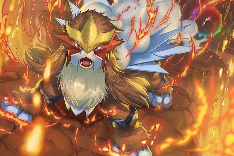 1080P free download | Anime, Pokémon, Entei (Pokémon), HD wallpaper ...