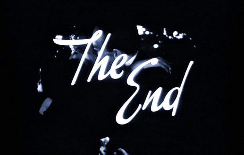 The End, end, black, abstract, HD wallpaper | Peakpx