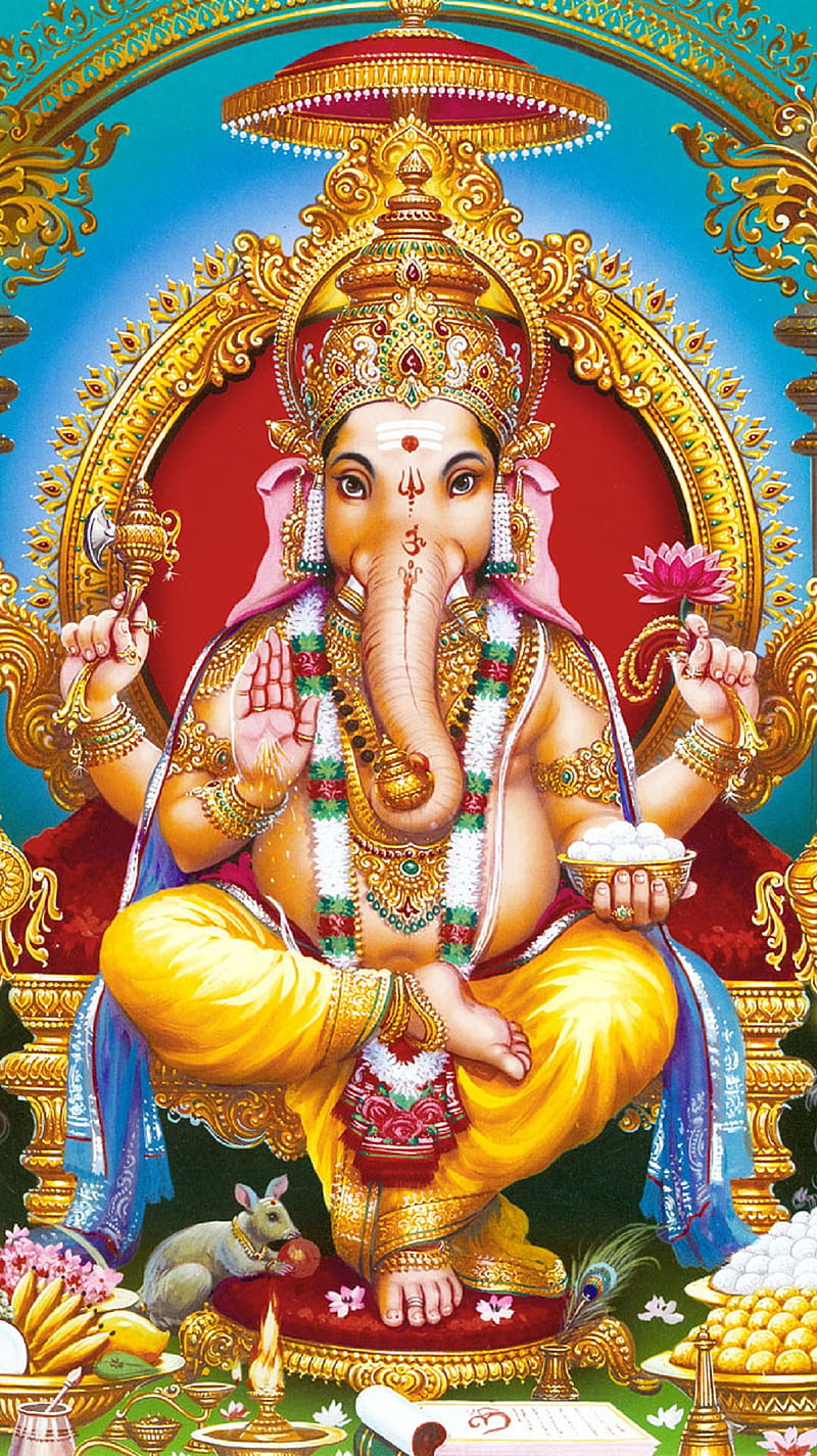 Ganesh, religion, HD phone wallpaper