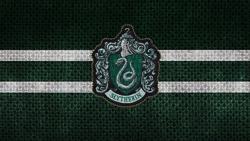 Slytherin Logo In Green Texture Slytherin, HD wallpaper
