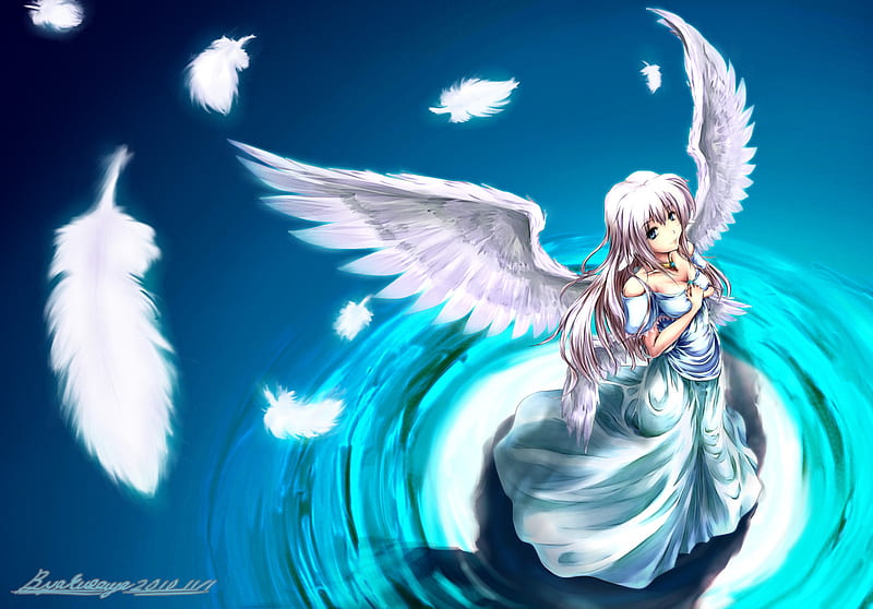 Anime Dark Angel, Boy with Wings