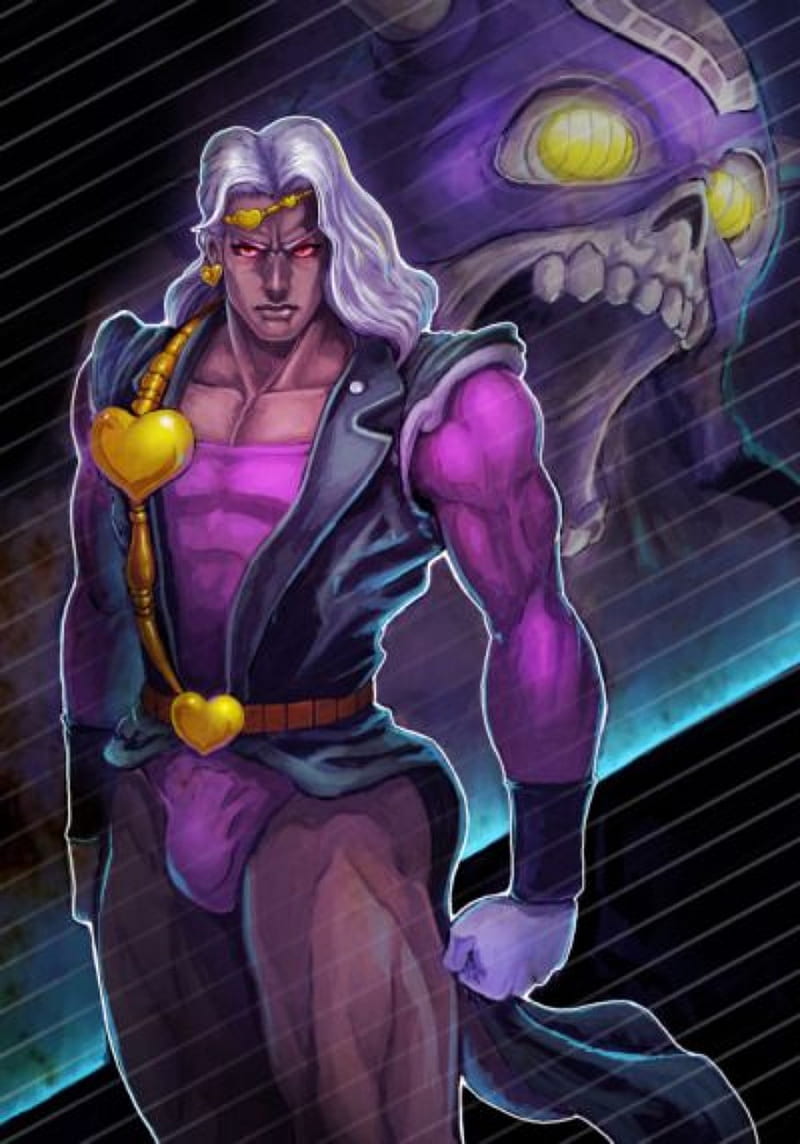 Jojo Dio Brando Stardust Crusaders With Dark Purple Background HD Anime  Wallpapers, HD Wallpapers