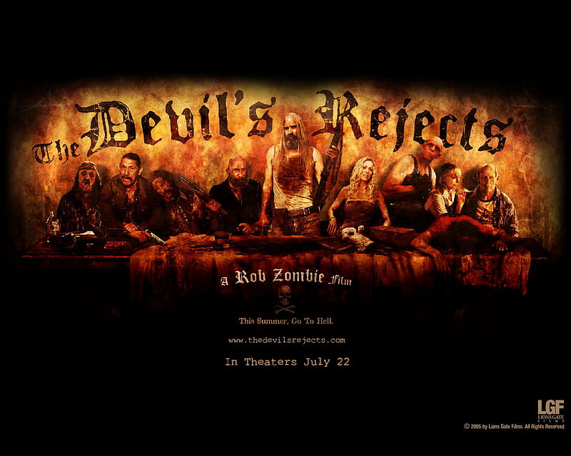 THE DEVILS REJECTS, horror, devil, movie, rob, HD wallpaper