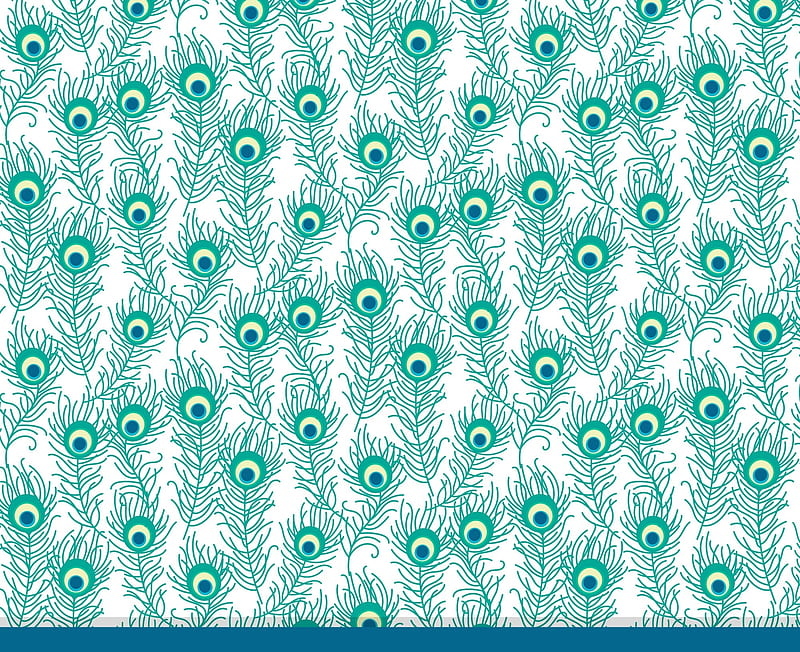 Texture, pattern, feather, peacock, paper, white, blue, HD wallpaper