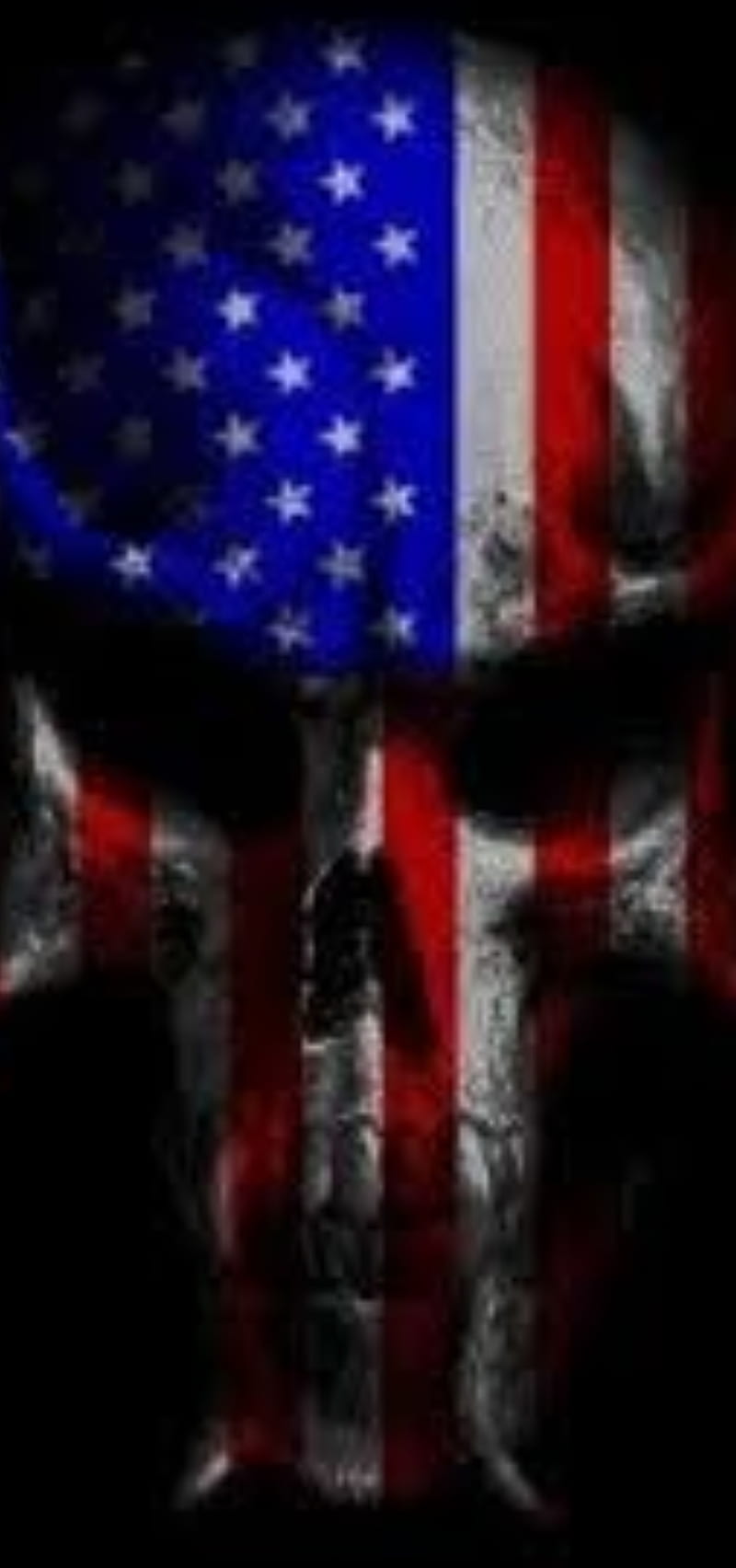 Update 83+ american flag skull wallpaper best - in.cdgdbentre