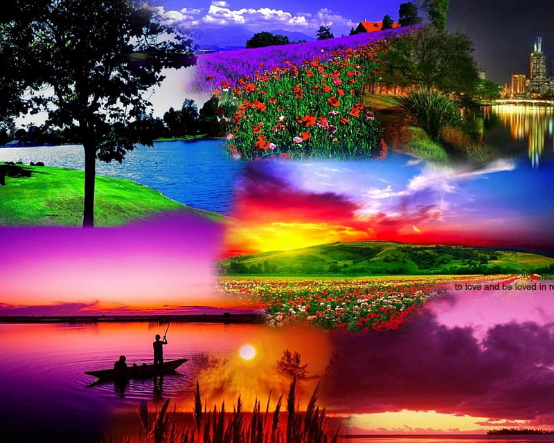 COLLAGE, SCENERY, SCENIC, BEAUTIFUL, HD wallpaper COLLAGE, SCENERY, SCENIC, BEAUTIFUL, HD wallpaper