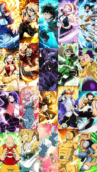 Anime, anime collage, HD phone wallpaper | Peakpx