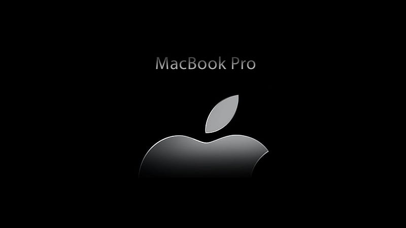 Apple MacBook Pro Black Background Technology, HD wallpaper