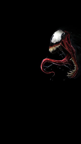 Venom Dark Wallpaper 4K