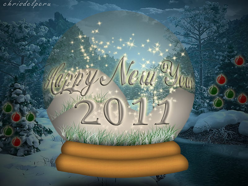 Happy 2011, nice, cool, new year, 2011, happy, excellent, HD wallpaper