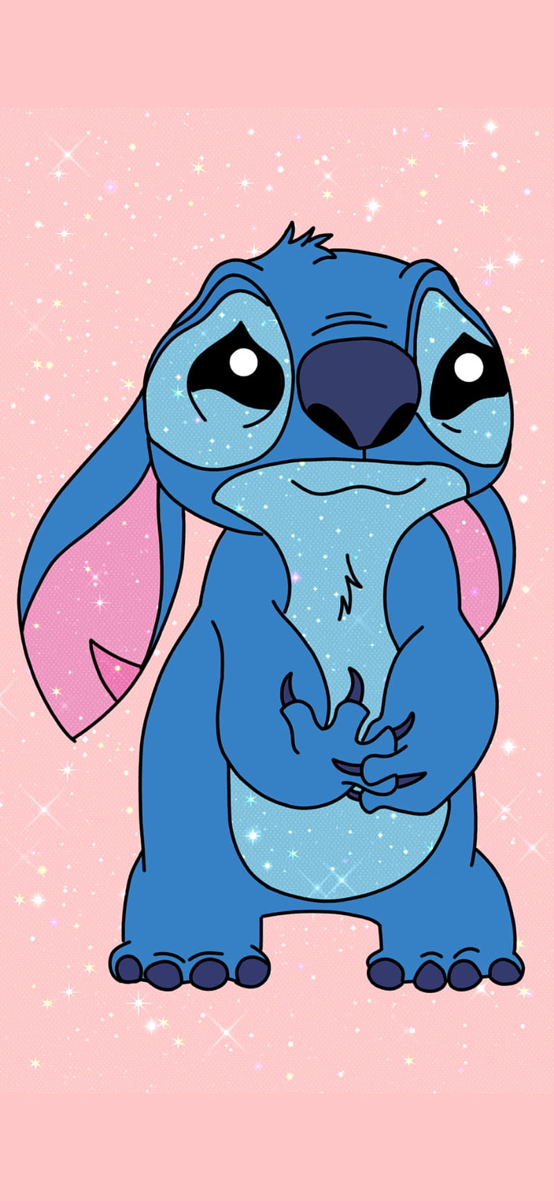 Leo and stitch, beauty, cute, flower, iphone, iphone12, love, nature ...