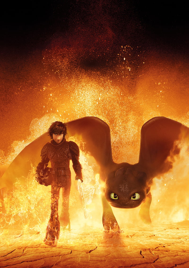 Train your dragon, how to train, your dragon, the hidden world movie, HD phone wallpaper