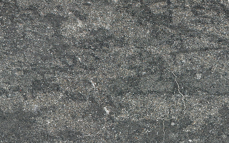 gray asphalt texture, old asphalt with cracks, stone background, asphalt background, HD wallpaper