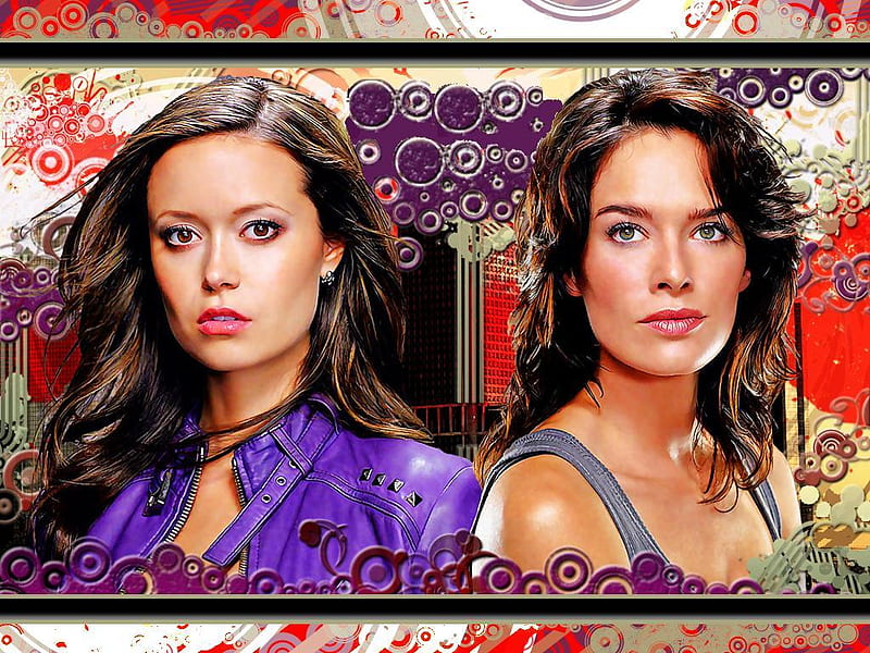 Summer Glau & Lena Headley, headley, actress, summer, glau, bonito, lena headley, summer glau, lena, HD wallpaper Summer Glau & Lena Headley, headley, actress, summer, glau, bonito, lena headley, summer glau, lena, HD wallpaper