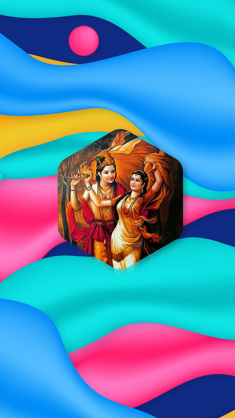 Radha Govinda, god, krishna, spirituality, HD phone wallpaper | Peakpx