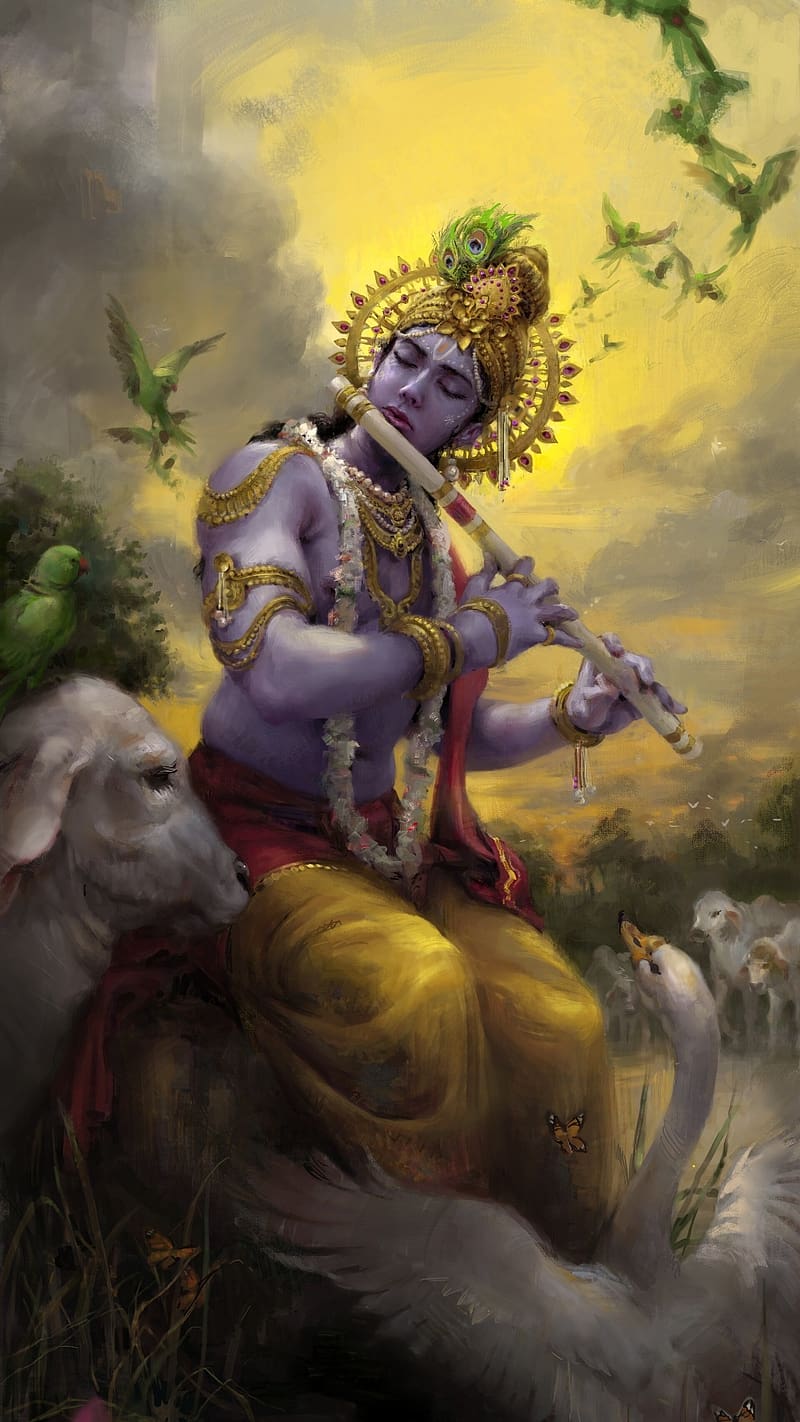 Lord Krishna Poster by Pushpa Sharma  Fine Art America