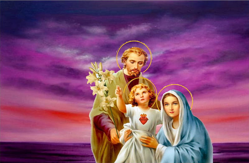 Holy family, christ, family, jesus, virgin, mary, mother, father, HD  wallpaper | Peakpx