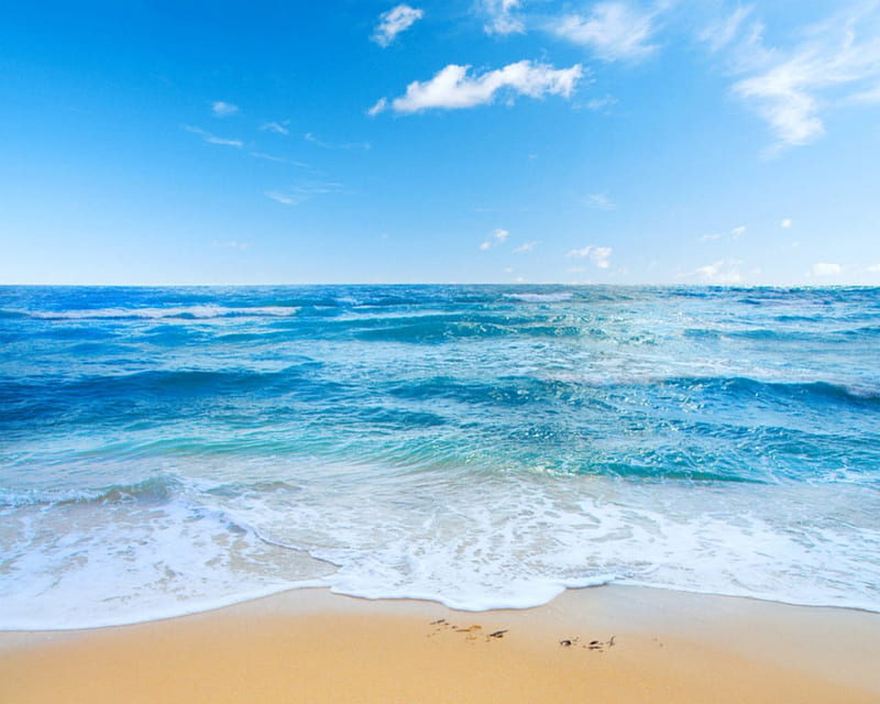 Beach, water, nature, sky, sands, HD wallpaper | Peakpx