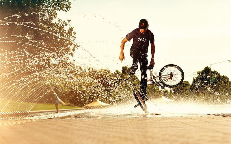 Extreme sports bike-Life is the challenge, HD wallpaper