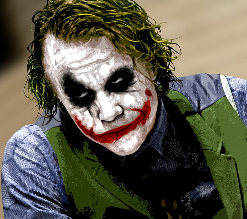 Joker Interrogation, dark knight, joker, HD wallpaper