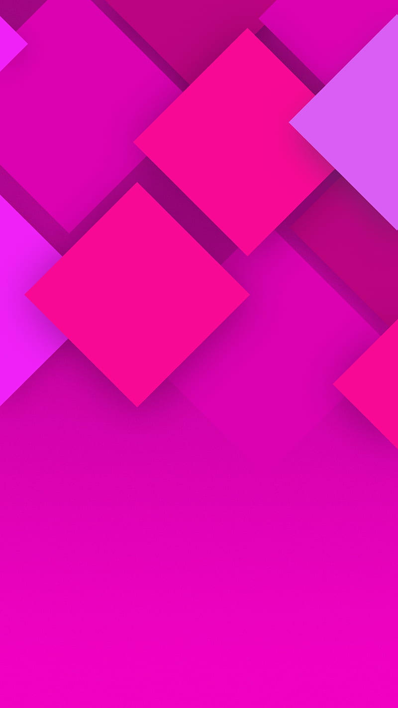 Abstract, beauty, pink, s7, squares, HD phone wallpaper
