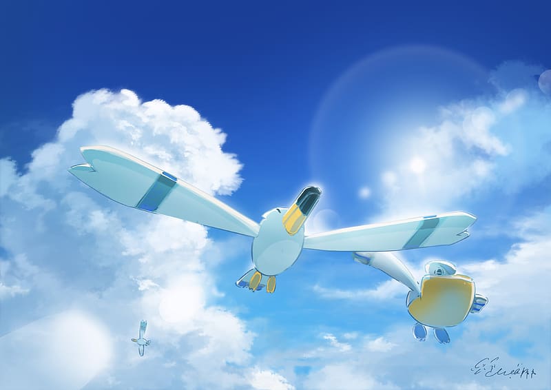 Anime, Pokémon, Wingull (Pokémon), Pelipper (Pokemon), HD wallpaper