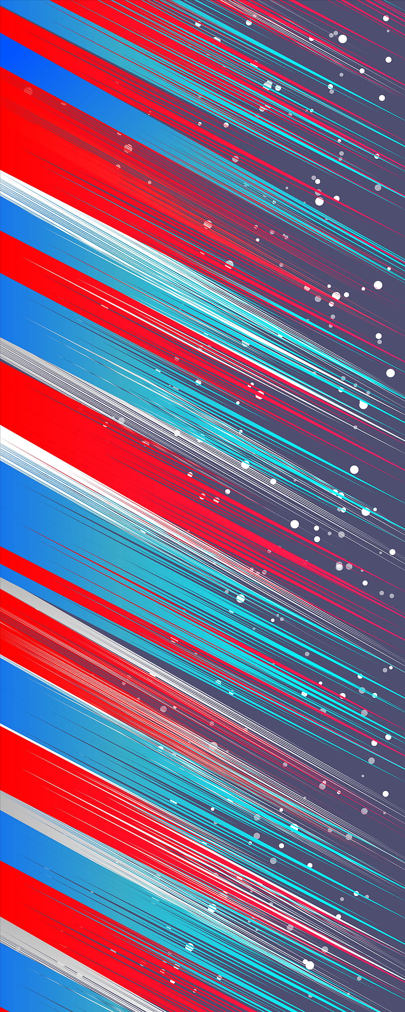 red and aqua, lines, circles, Abstract, HD phone wallpaper
