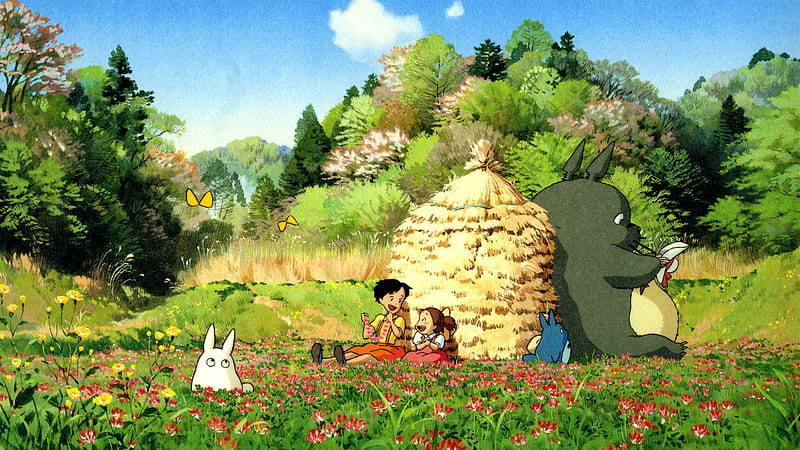 My Neighbor Totoro, beautiful countryside, Japanese anime U, Rural Japan,  HD wallpaper | Peakpx