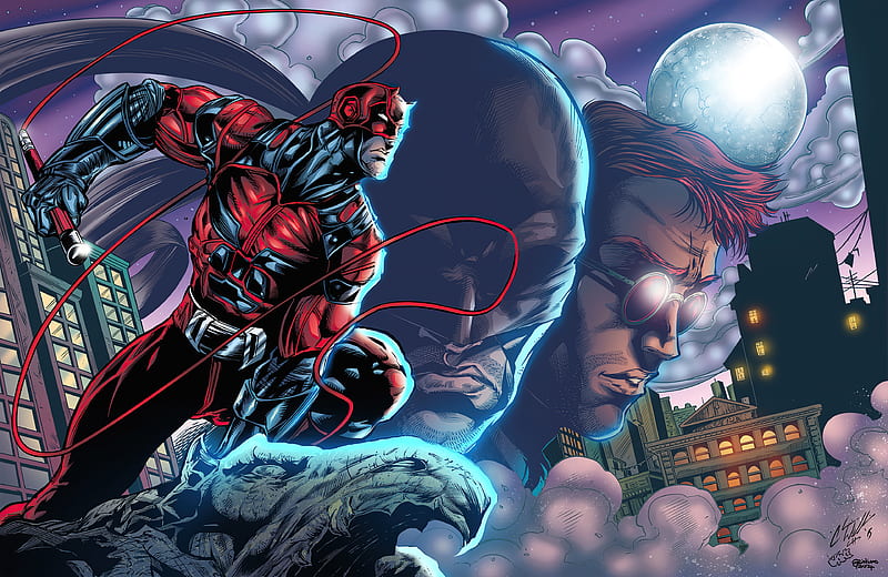 Daredevil Superhero Art , daredevil, superheroes, artist, artwork, digital-art, HD wallpaper