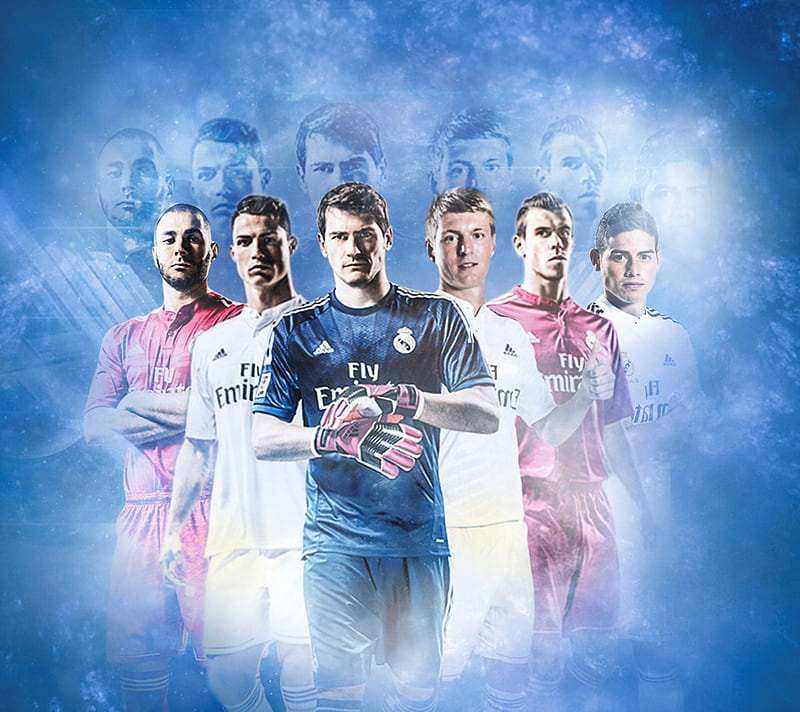 Real Madrid 2014-15, logo, player, real madrid, seasons, HD wallpaper |  Peakpx