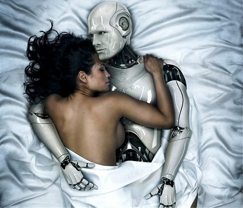 juguete sexual, lovers, girl, white, robot, sexy, HD wallpaper