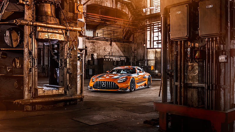 Mercedes-AMG GT3 2019, HD wallpaper