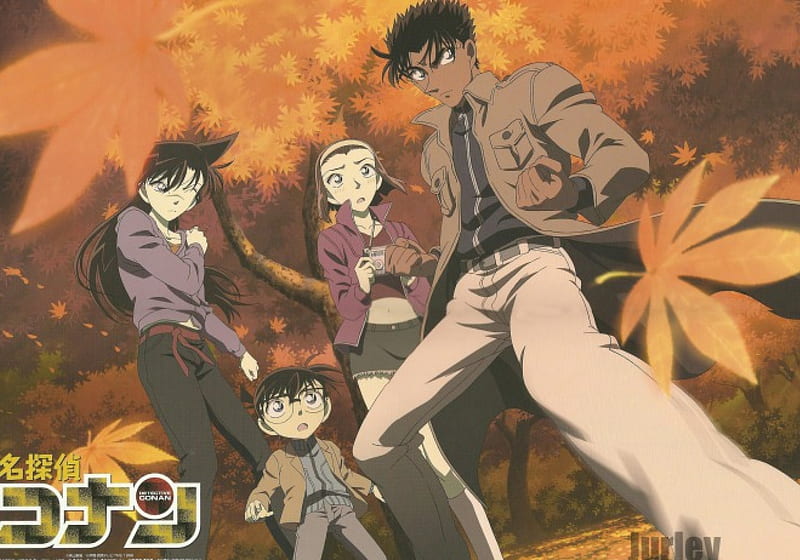 Detective Conan, Conan Edogawa, Ran Mouri, Sonoko Suzuki, HD wallpaper