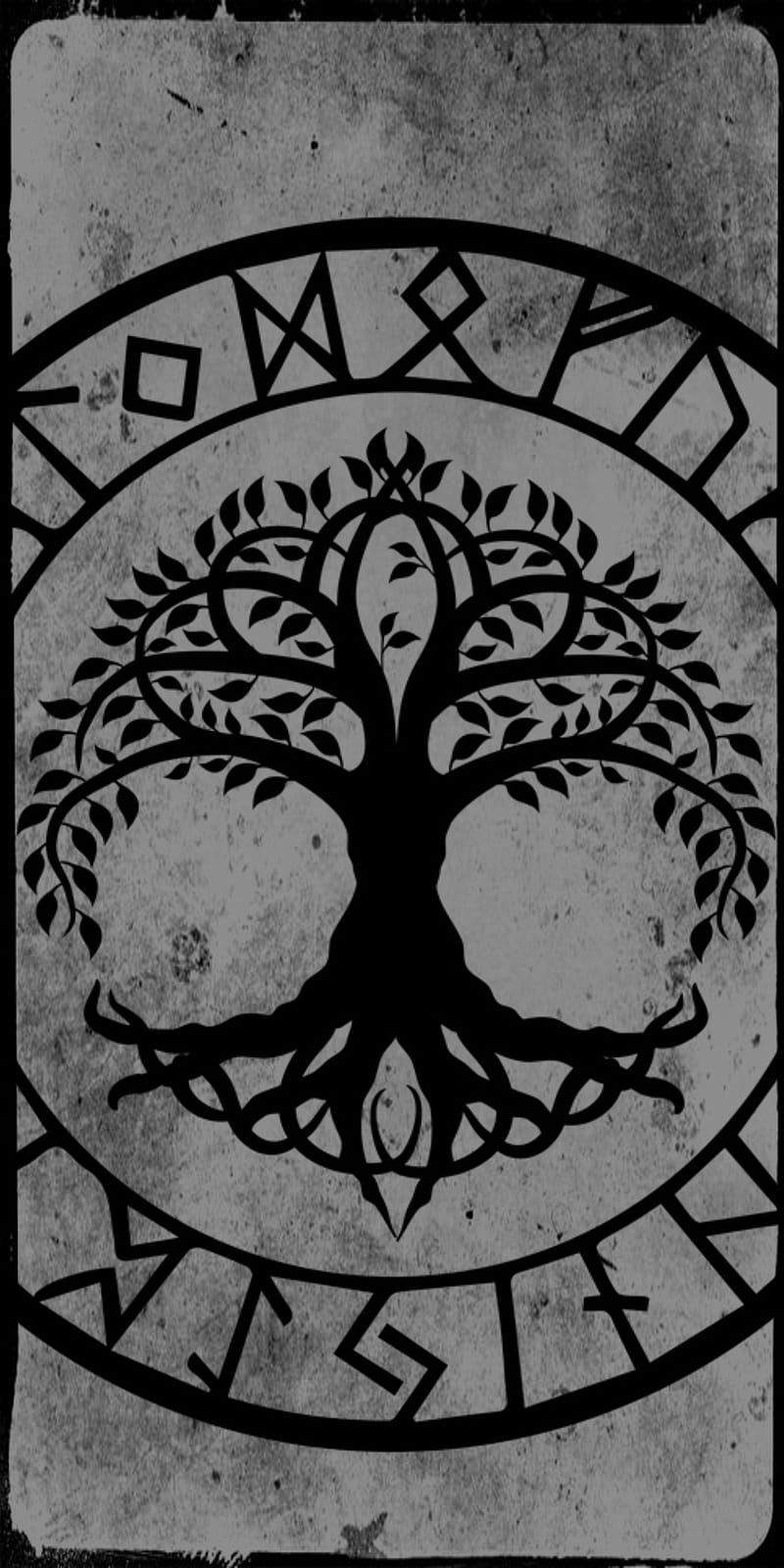 Yggdrasil, mythology, norse, tree, valhalla, viking, HD phone wallpaper