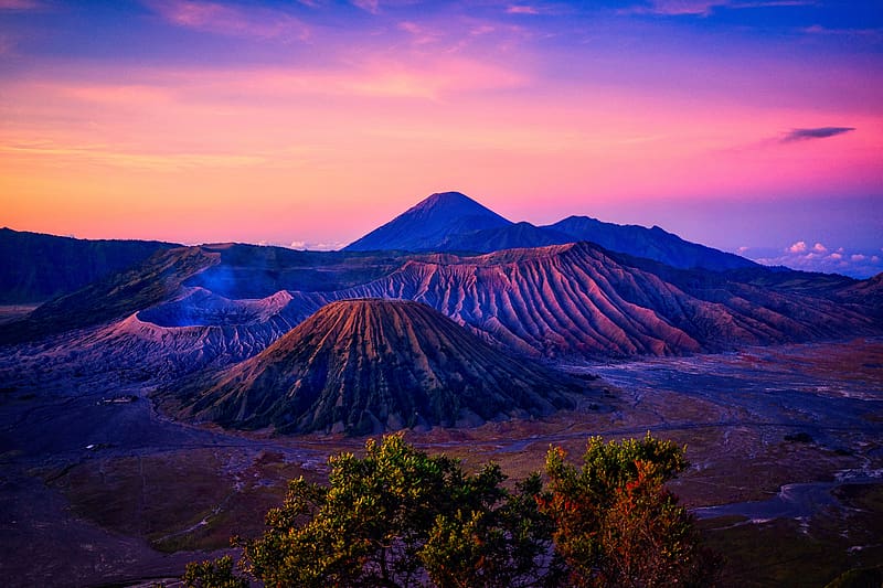 Mount Bromo - Indonesia, Mount Bromo, Volcano, Asia, Indonesia, HD wallpaper