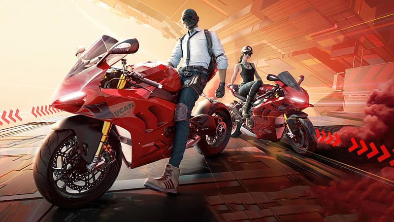 Pubg X Ducati , pubg, ducati, bikes, games, 2023-games, android, ios, ps5-games, HD wallpaper