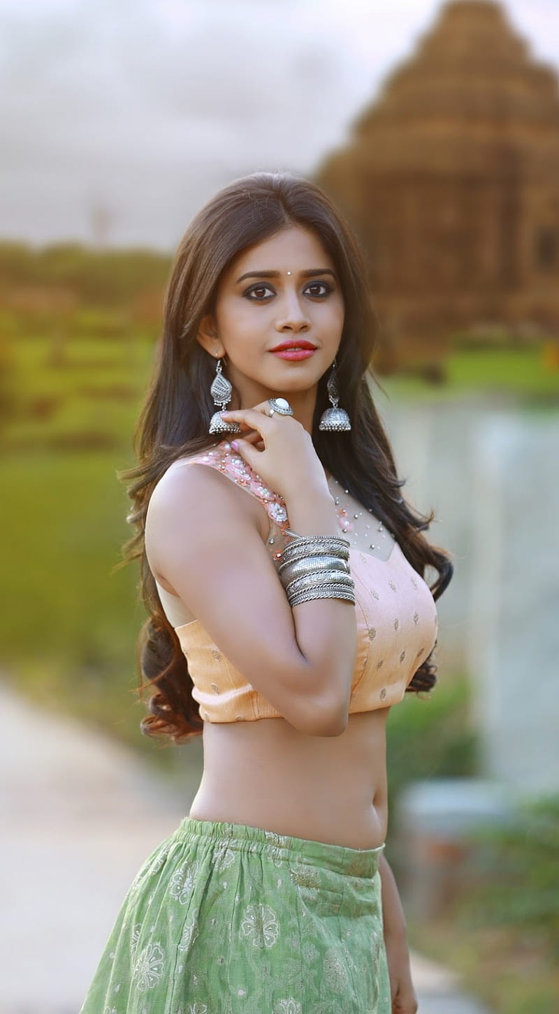 Nabha Natesh, actress, kannada, HD phone wallpaper