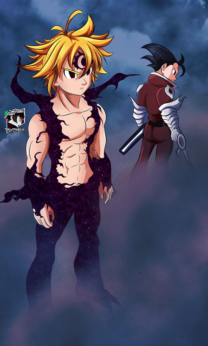 Meliodas & Zeldris (Nanatzu No Taizai)  Seven deadly sins anime, Anime, Seven  deadly sins