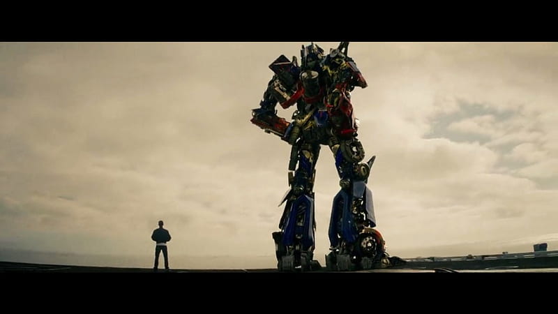 Sam and Optimus..., Loyalty, Friendship, Robot, Transformers, HD wallpaper