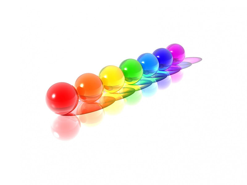 Colorful Balls - Lined Up, colorful, colourful, colorful balls, glass marbles, colorful marbles, marbles, lined up, HD wallpaper