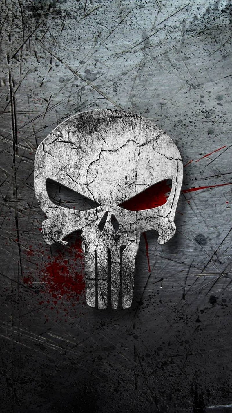 Punisher, awesome, cool, emo, epic, marvel, movie, pirate, skull, skulls, HD phone wallpaper