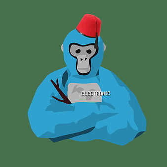 Blue gorilla :0 this is from gorilla tag :) by mochidontwanna on