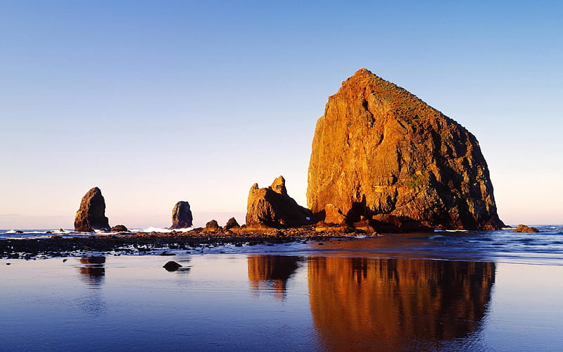 Cannon Beach Oregon United States-landscape, HD wallpaper