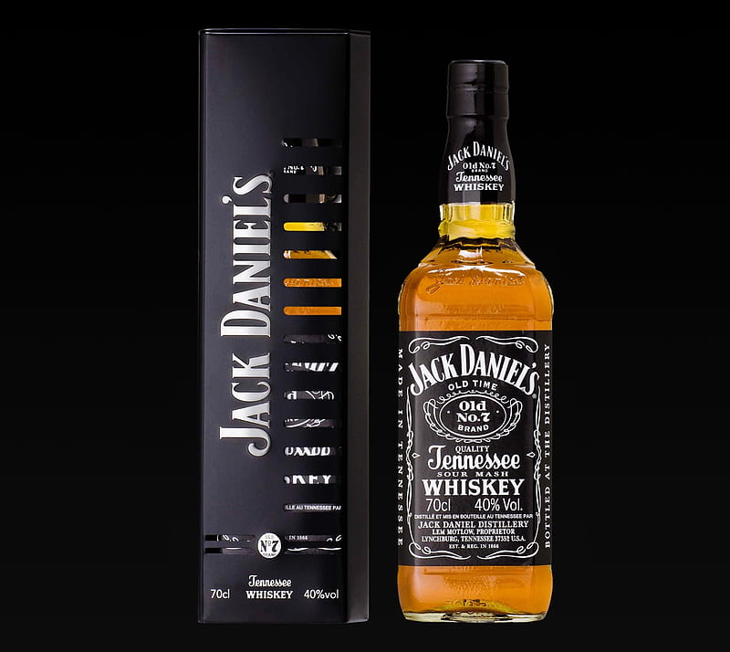 Jack Daniel, alcohol, drink, whiskey, HD wallpaper