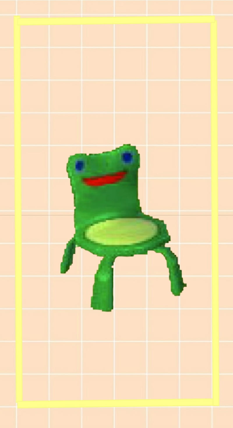 Animal crossing frog discount chair