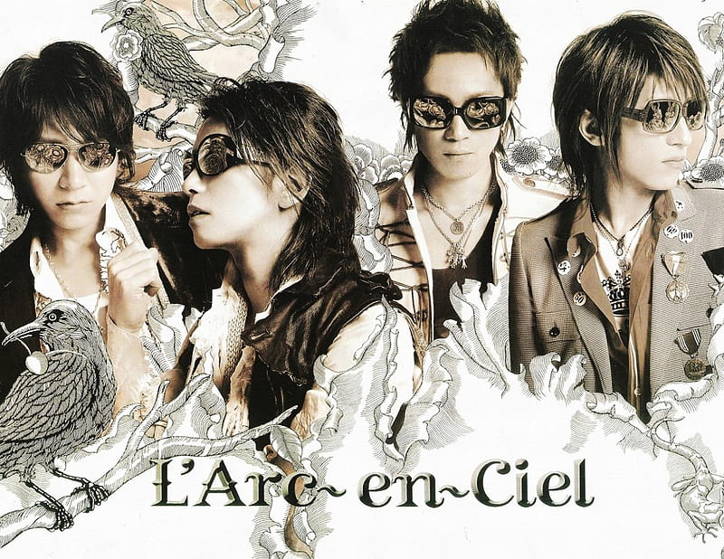L'Arc~en~Ciel, Ken, Laruku, Yukihiro, Hyde, Tetsuya, HD wallpaper